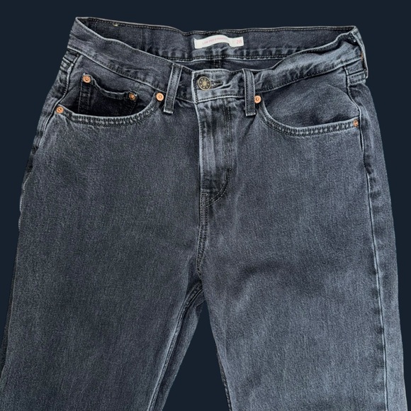 Black Levi’s Low Pro Straight Jeans - Picture 3 of 16